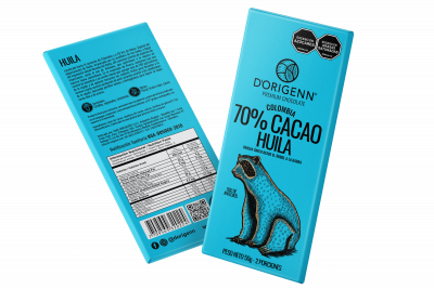 Barra de Chocolate Huila 70%