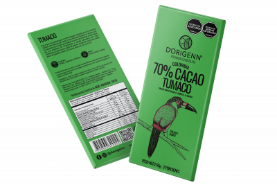 Barra de Chocolate Tumaco 70%